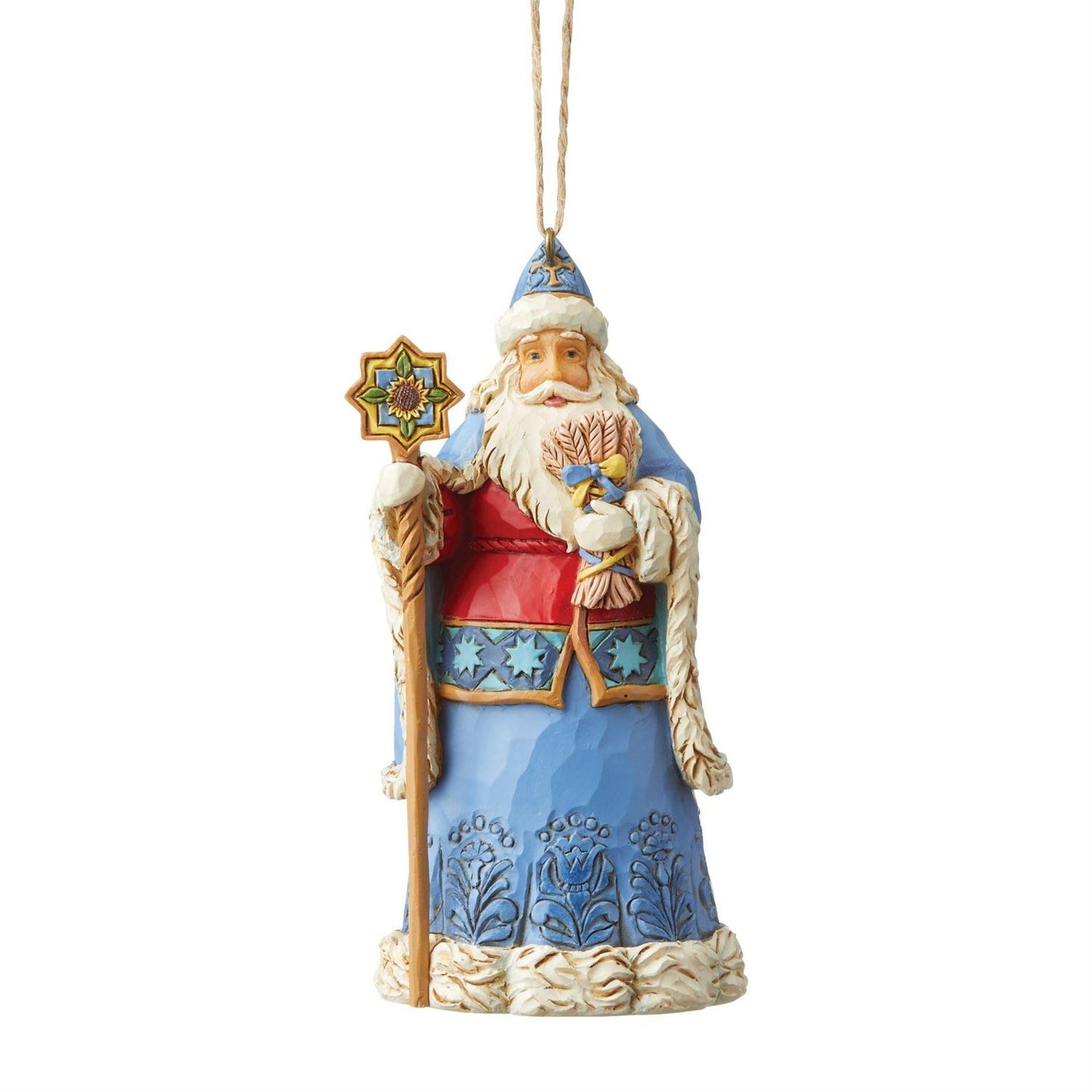 Jim Shore Heartwood Creek - Ukrainian Santa Ornament