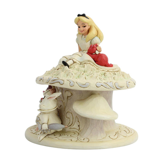 Disney Traditions by Jim Shore - White Woodland Alice in Wonderland