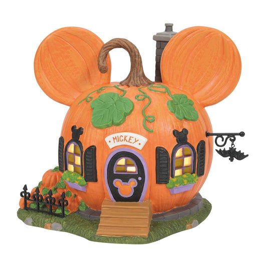 Department 56 Disney Village - Mickey's Pumpkintown House - Giftware Canada Collectibles and Decor