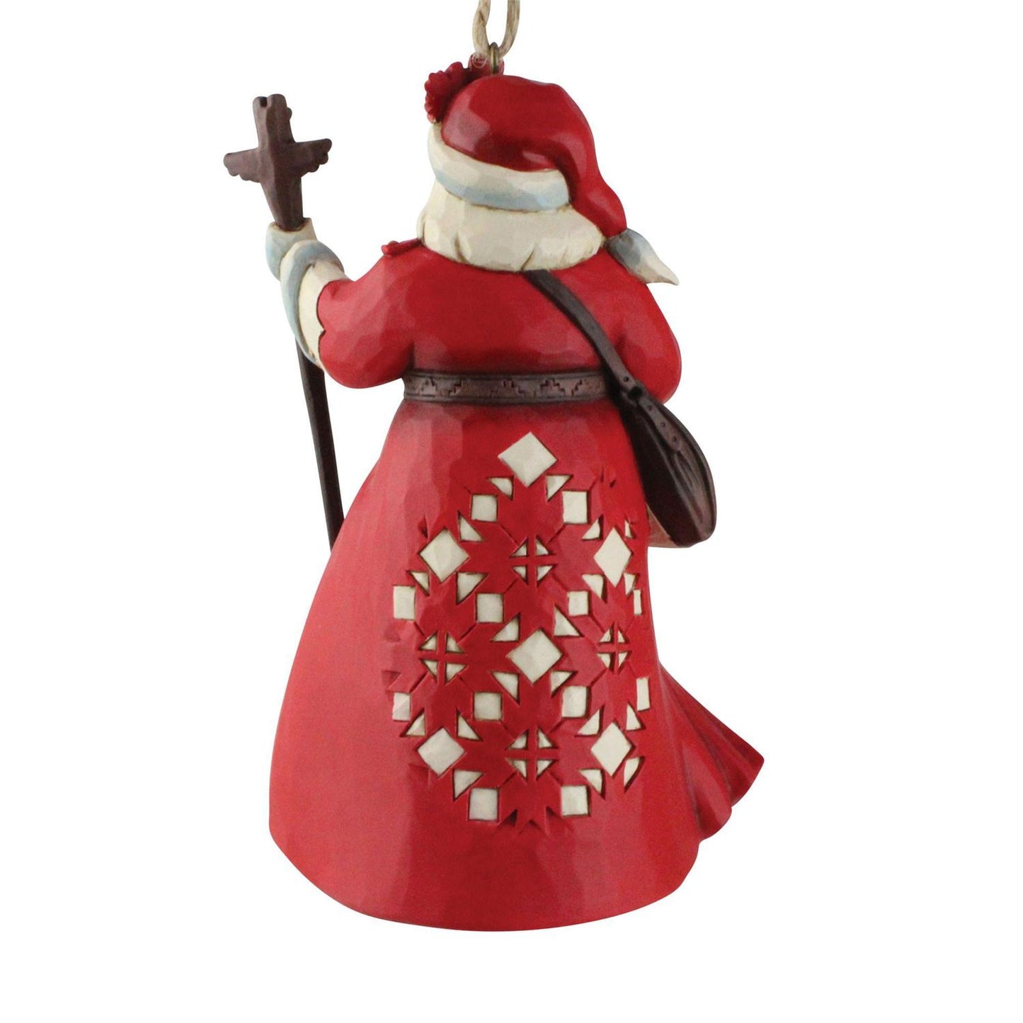 Jim Shore Heartwood Creek - Canadian Santa Ornament