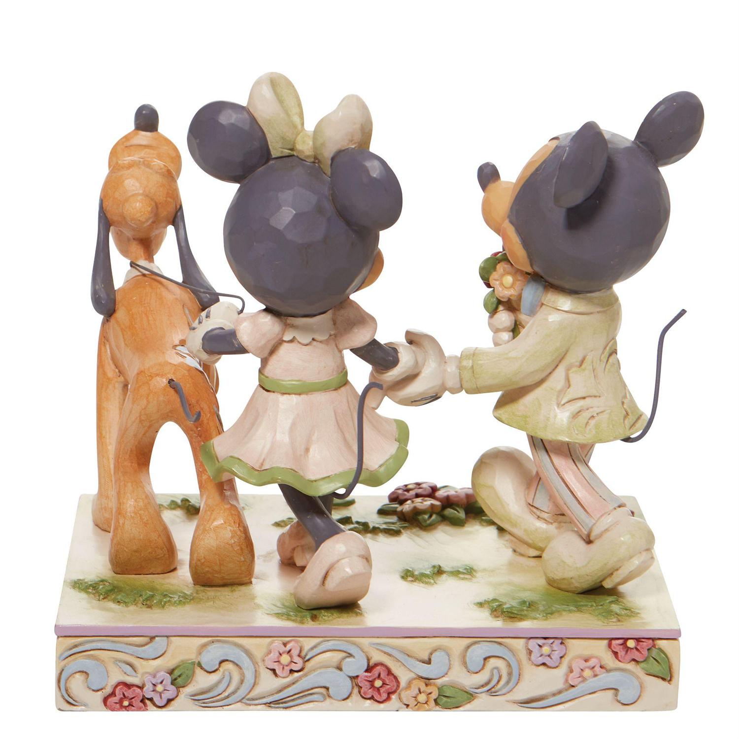 Disney Traditions by Jim Shore - White Woodland Mickey and Minnie - Giftware Canada Collectibles and Decor