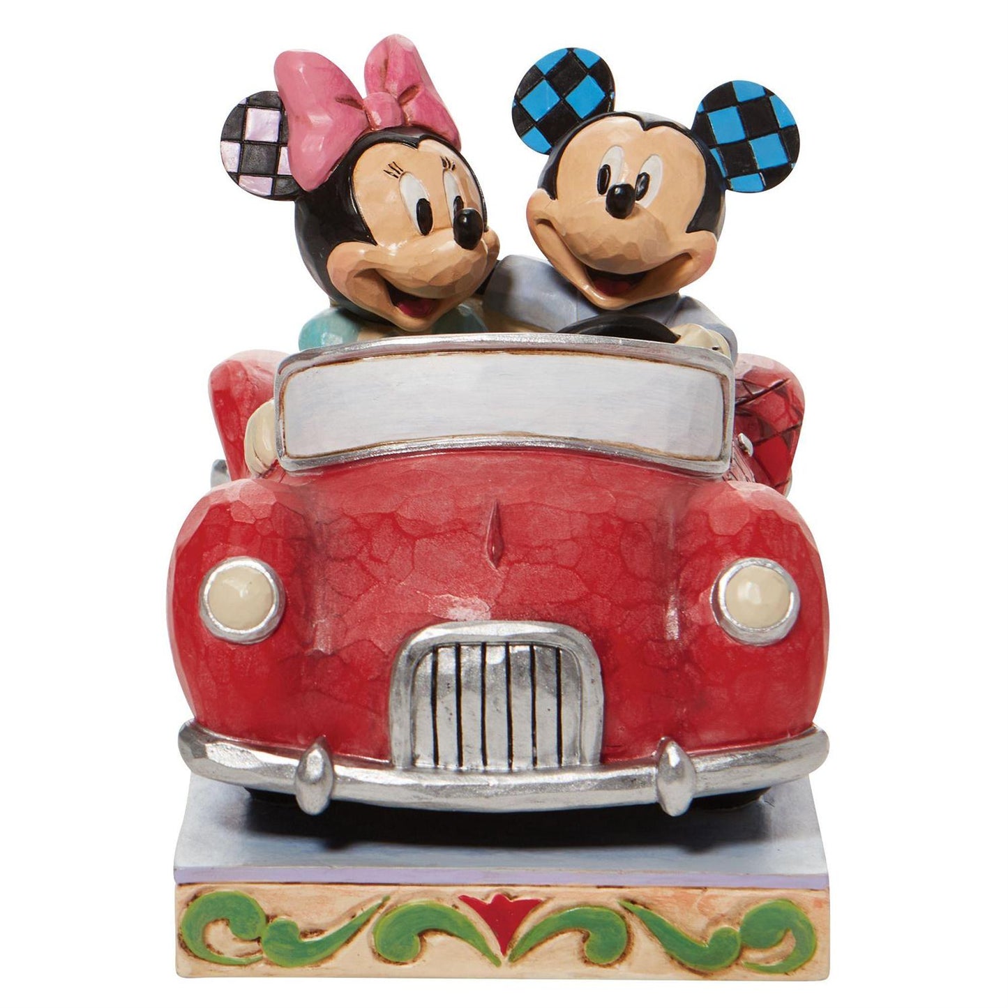 Disney Traditions By Jim Shore - Minnie and Mickey in Car  "A Lovely Drive" - Giftware Canada Collectibles and Decor