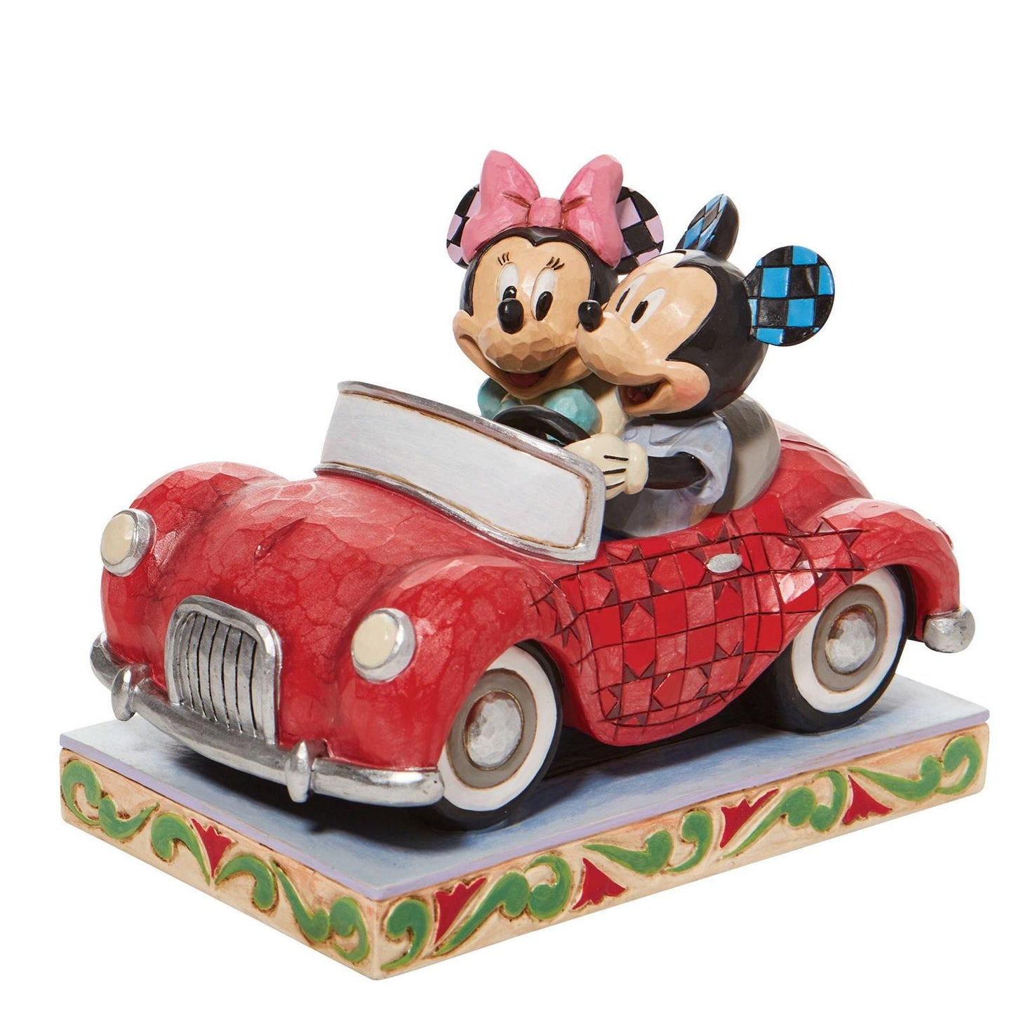 Disney Traditions By Jim Shore - Minnie and Mickey in Car  "A Lovely Drive" - Giftware Canada Collectibles and Decor