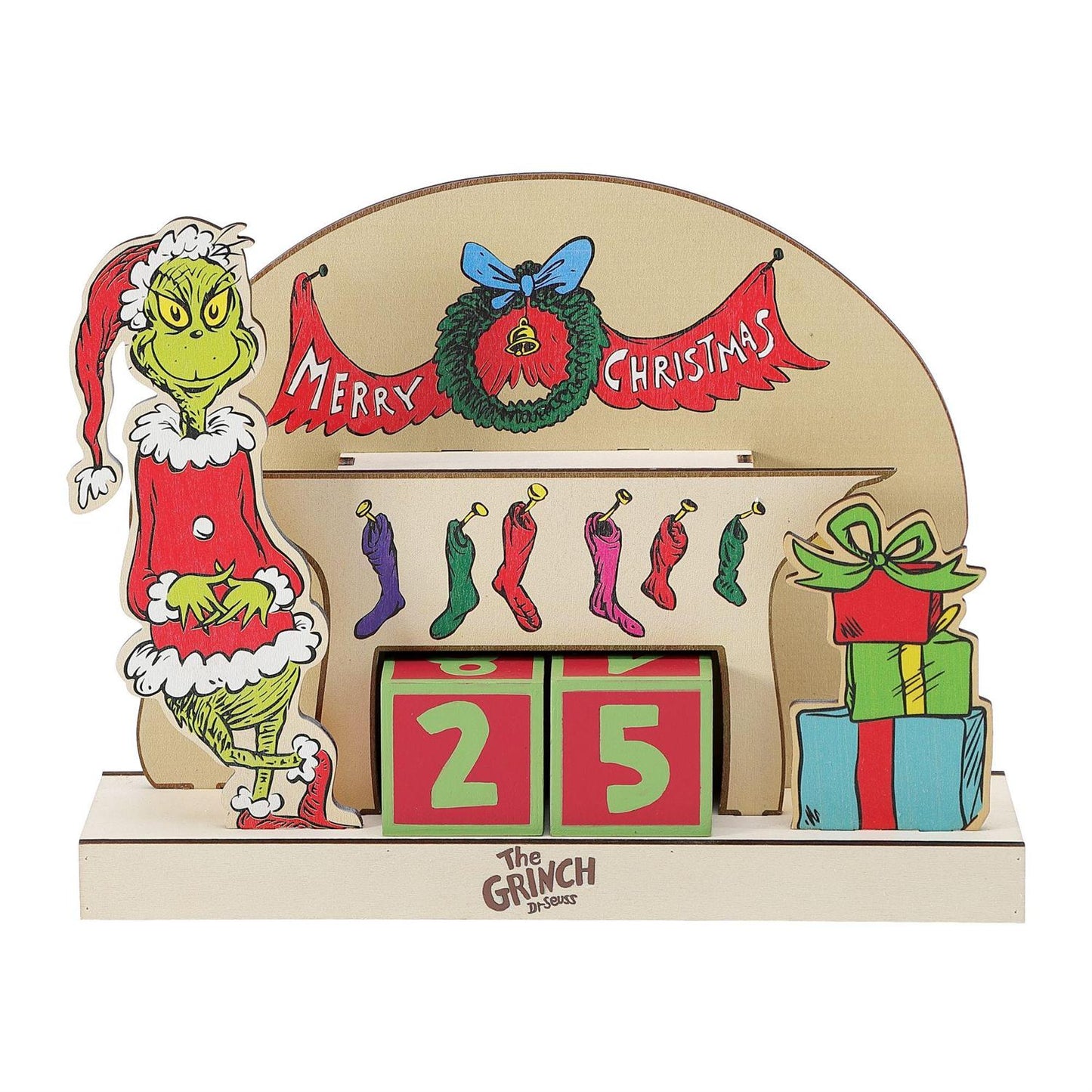 Department 56 - Grinch Countdown Calendar - Giftware Canada Collectibles and Decor