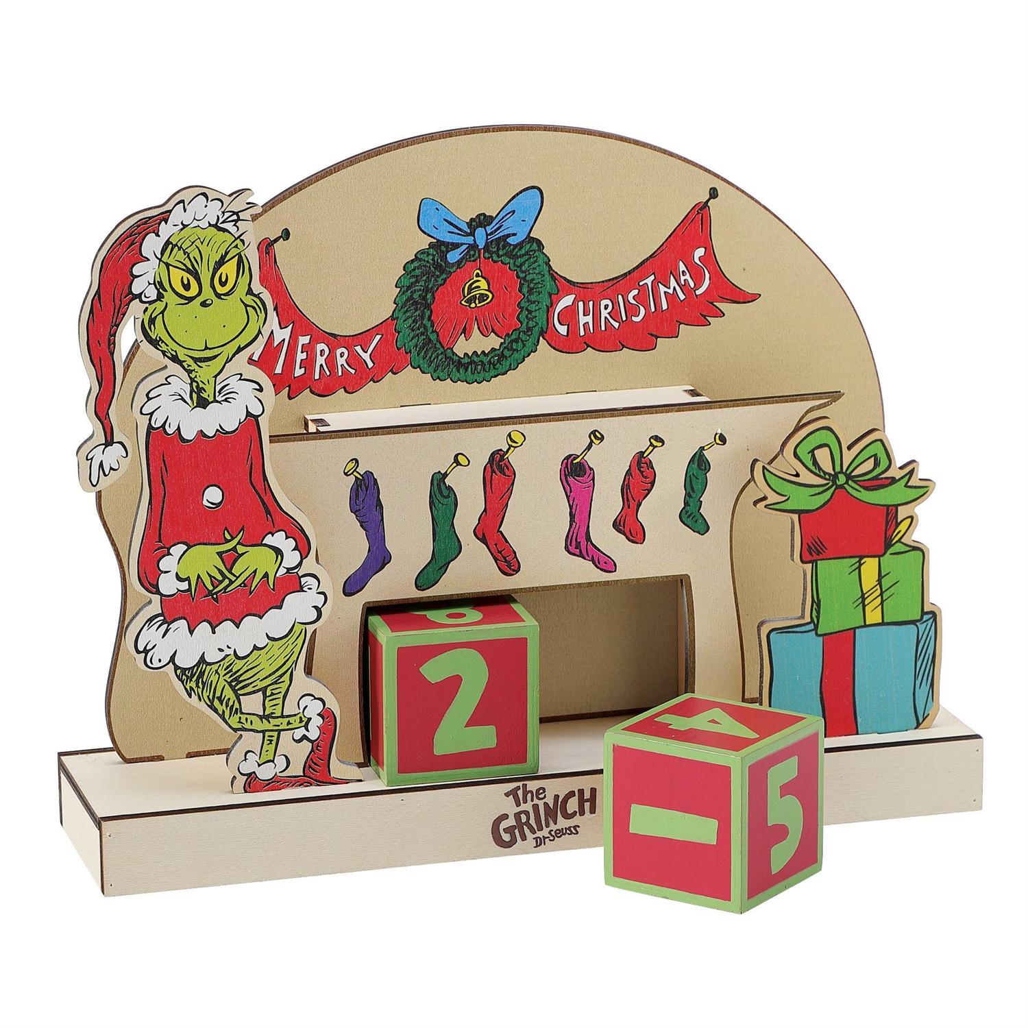 Department 56 - Grinch Countdown Calendar - Giftware Canada Collectibles and Decor