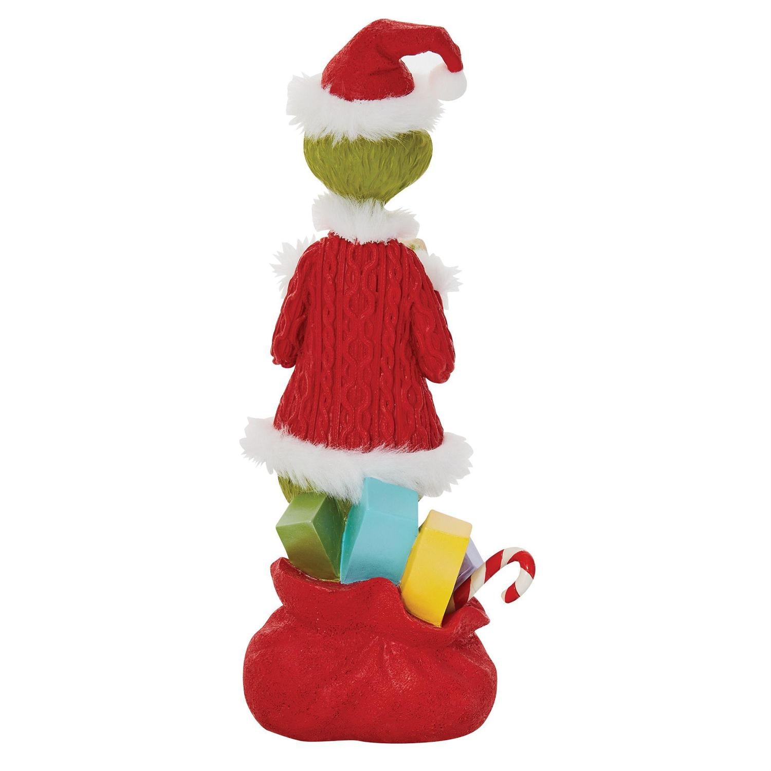 Department 56 - Grinch Figurine "Merry Grinchmas" (Grinch Checking His List) - Giftware Canada Collectibles and Decor