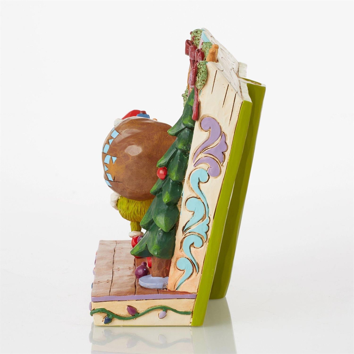 Jim Shore - Grinch Stealing Presents Storybook - Giftware Canada Collectibles and Decor