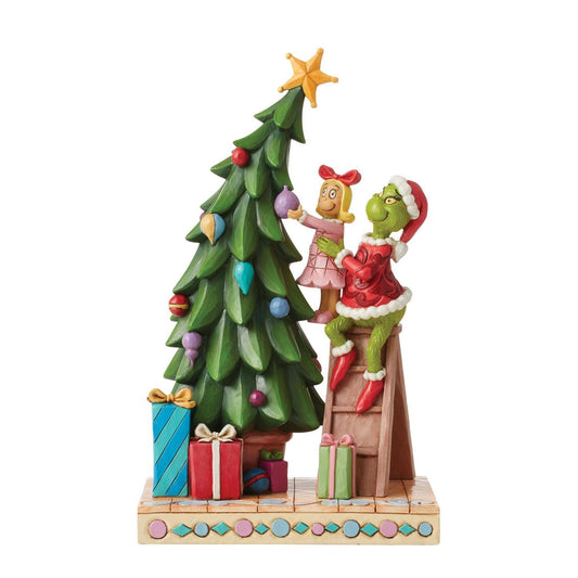 Jim Shore - Grinch/Cindy Decorating Tree - Giftware Canada Collectibles and Decor