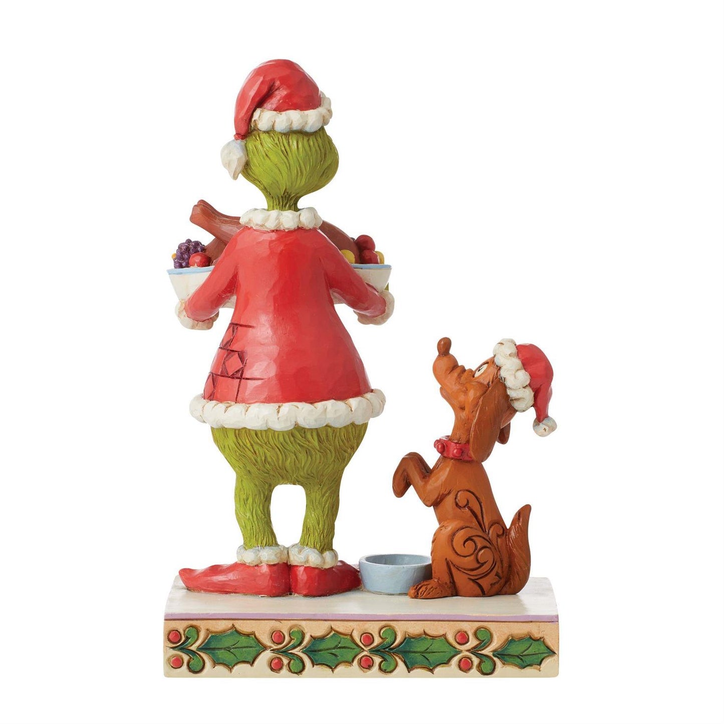 Jim Shore - Grinch with Christmas Dinner - Giftware Canada Collectibles and Decor