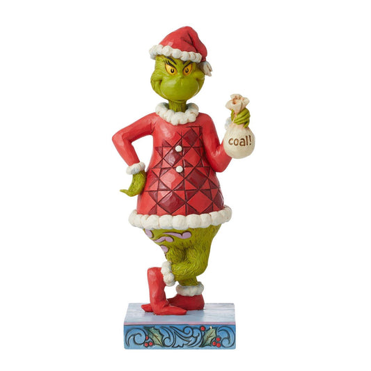 Jim Shore - Grinch with Bag of Coal