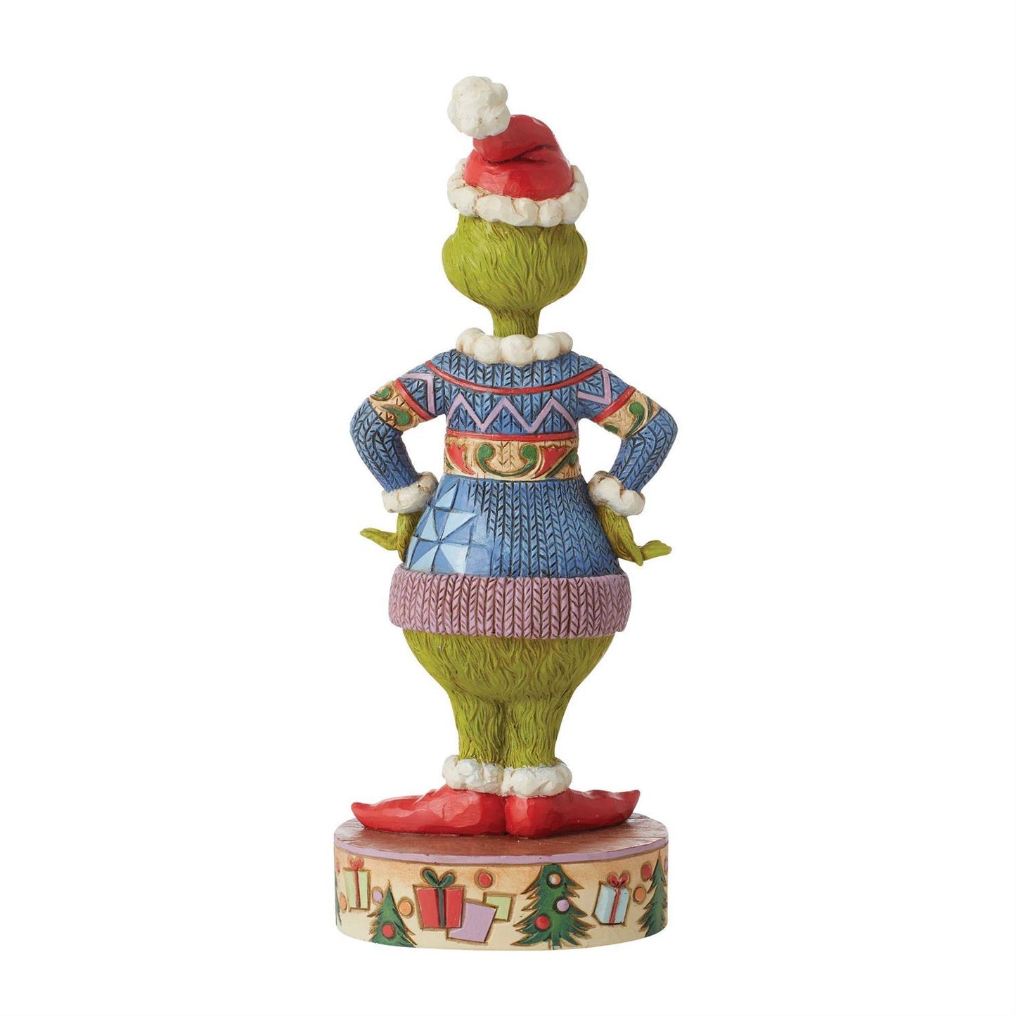 Jim Shore - Grinch Wearing Ugly Christmas Sweater - Giftware Canada Collectibles and Decor