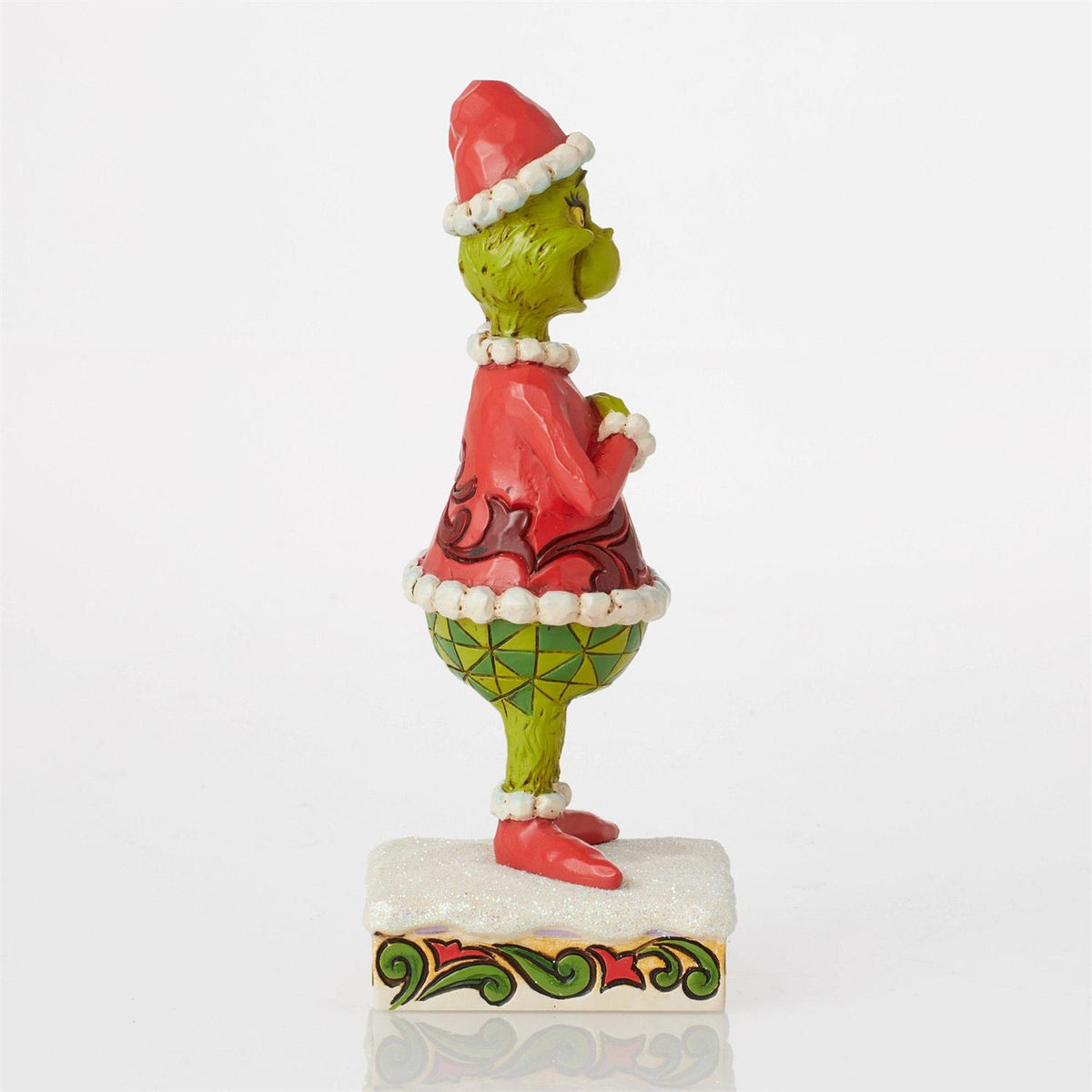 Grinch Collection Jim Shore - Happy Grinch Figurine – Giftware Canada Collectibles, Decor ...