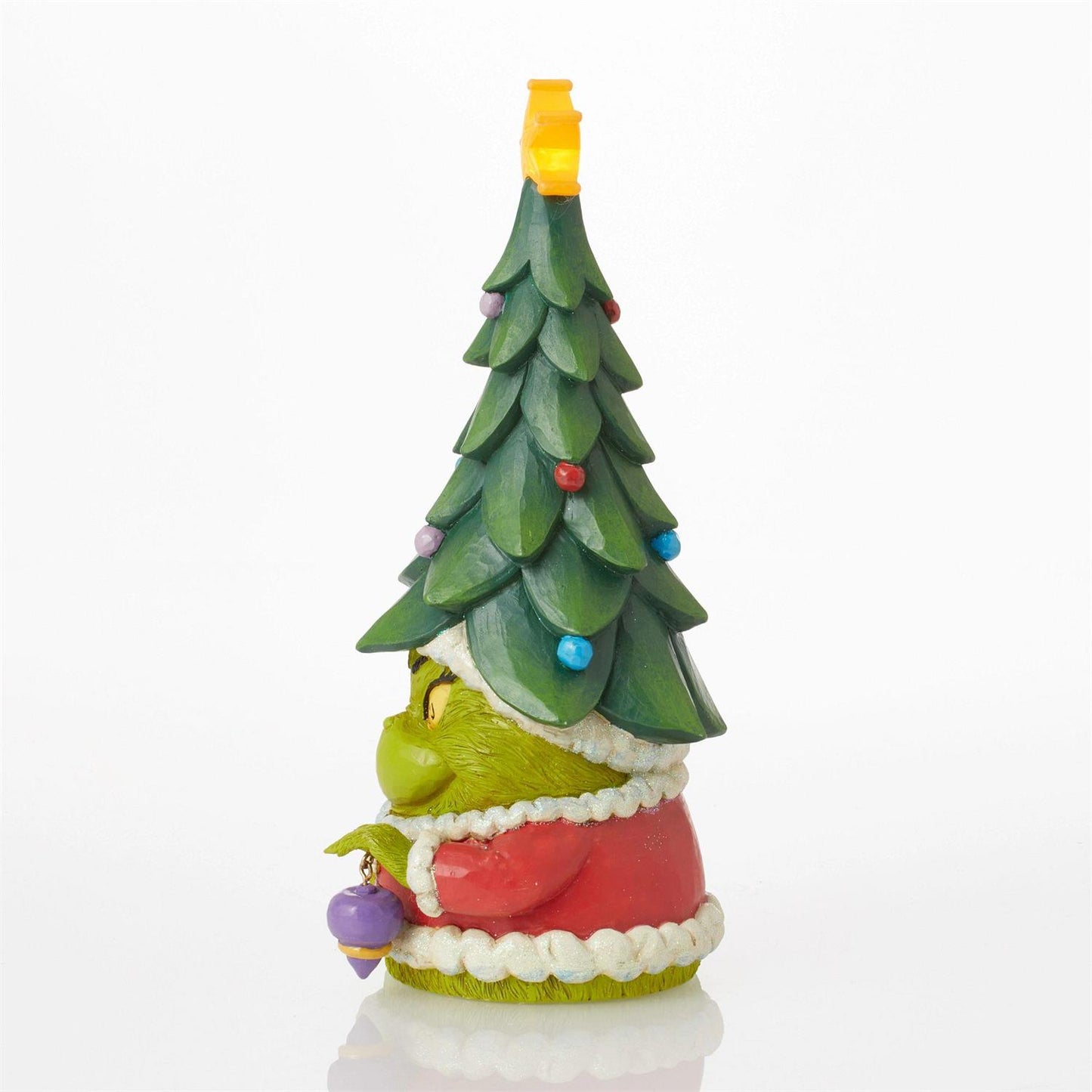 Jim Shore - Grinch Gnome with Tree Hat - Giftware Canada Collectibles and Decor