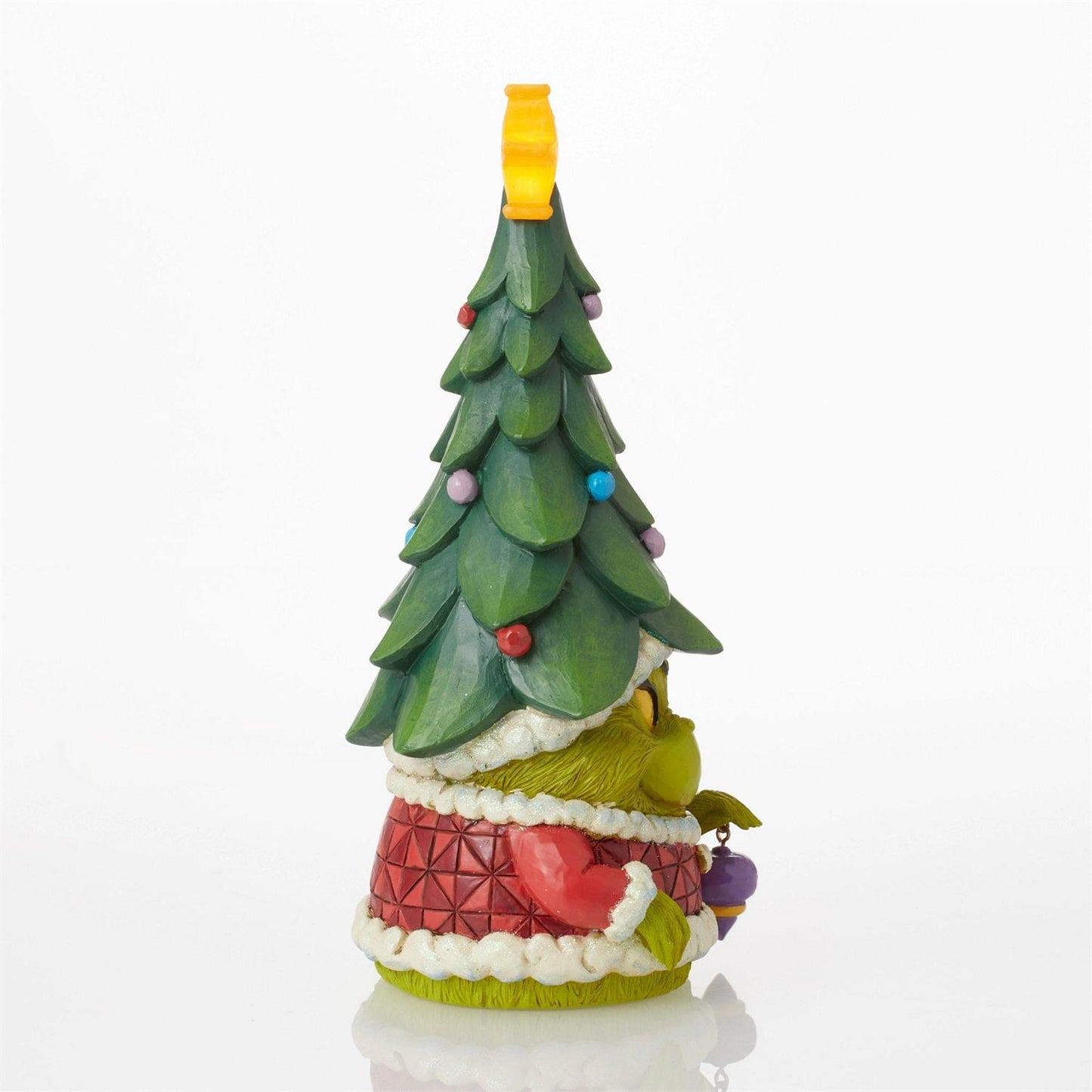 Jim Shore - Grinch Gnome with Tree Hat - Giftware Canada Collectibles and Decor