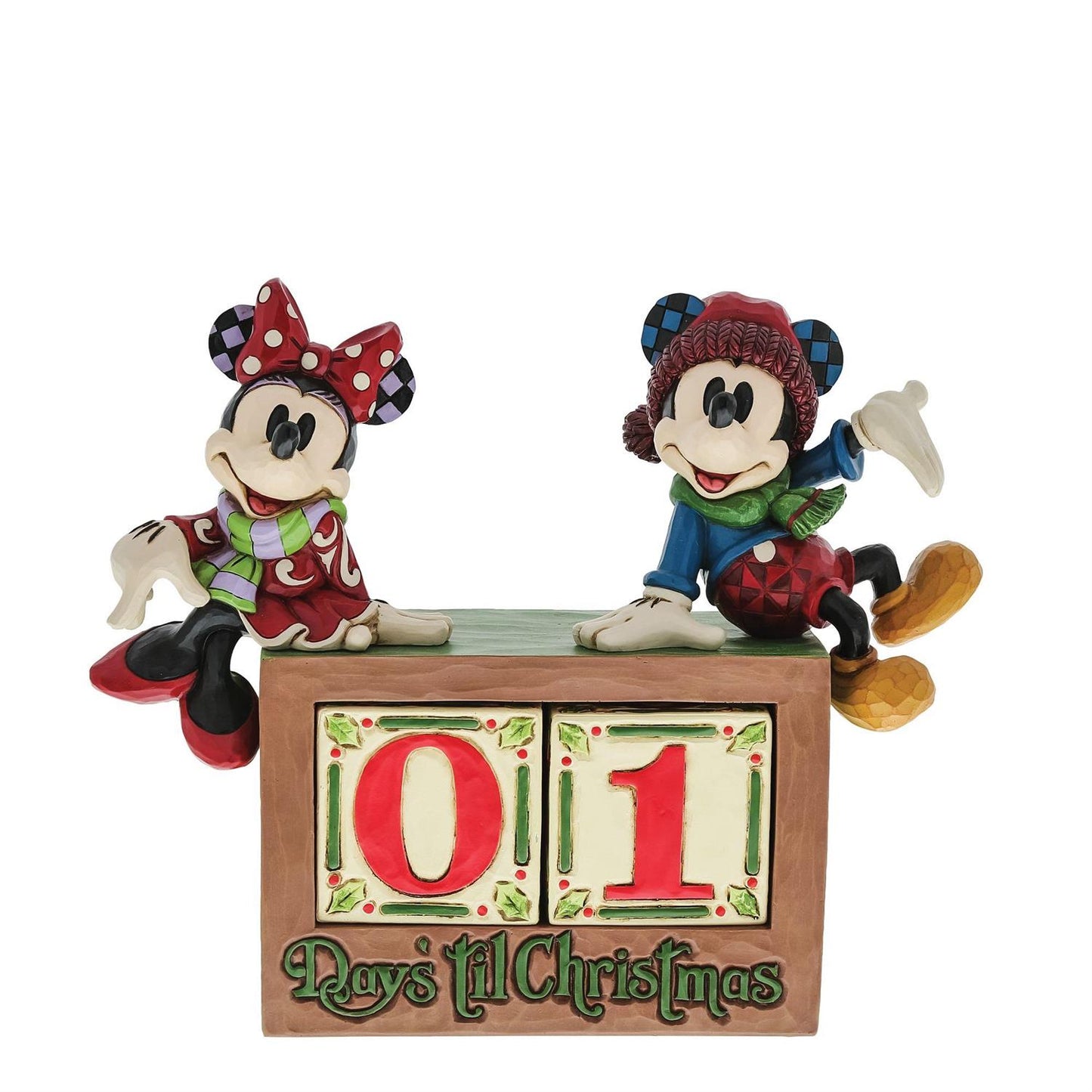 Disney Traditions - Mickey & Minnie Countdown Block