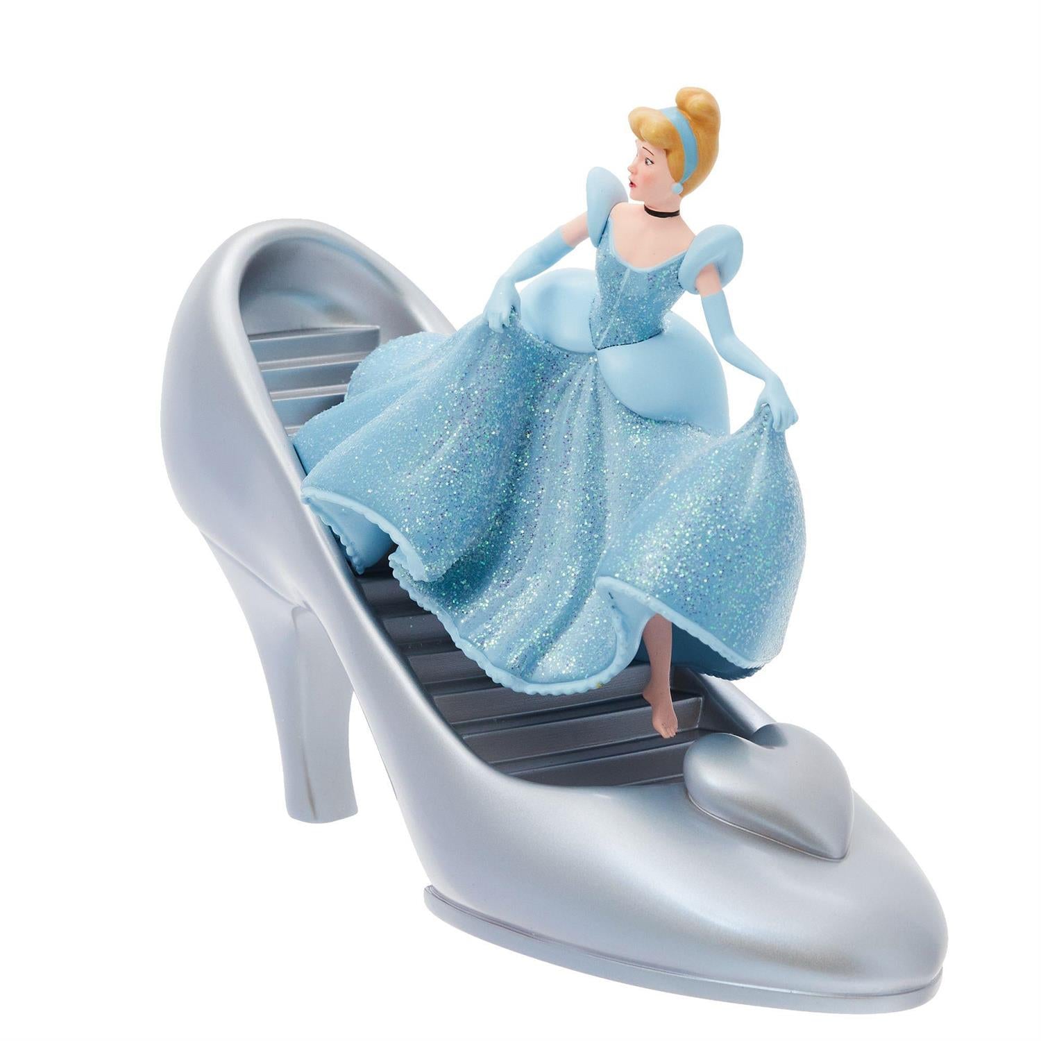 Disney Showcase - 100 Years of Wonder Cinderella and her Glass Slipper Figurine - Giftware Canada Collectibles and Decor