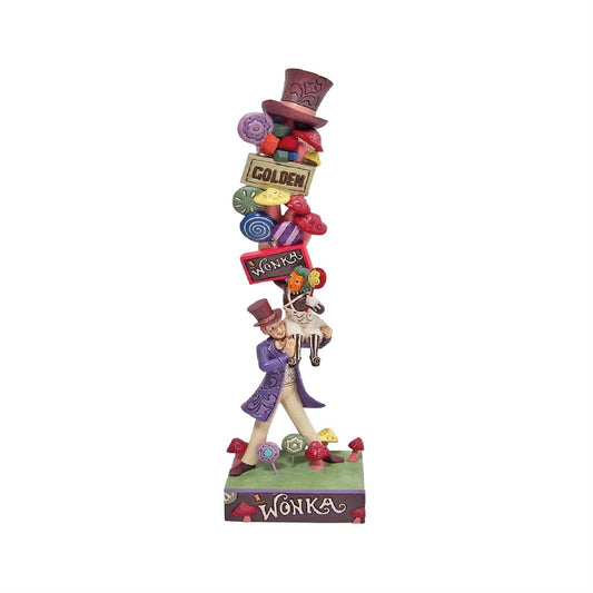 Jim Shore - Willy Wonka with Stacked Items