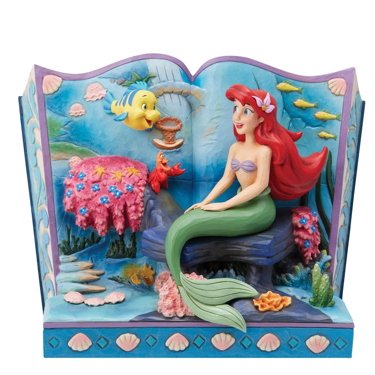 Disney Traditions By Jim Shore - Little Mermaid 35th Anniversary Storybook