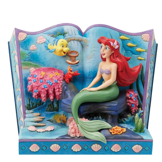Disney Traditions By Jim Shore - Little Mermaid 35th Anniversary Storybook
