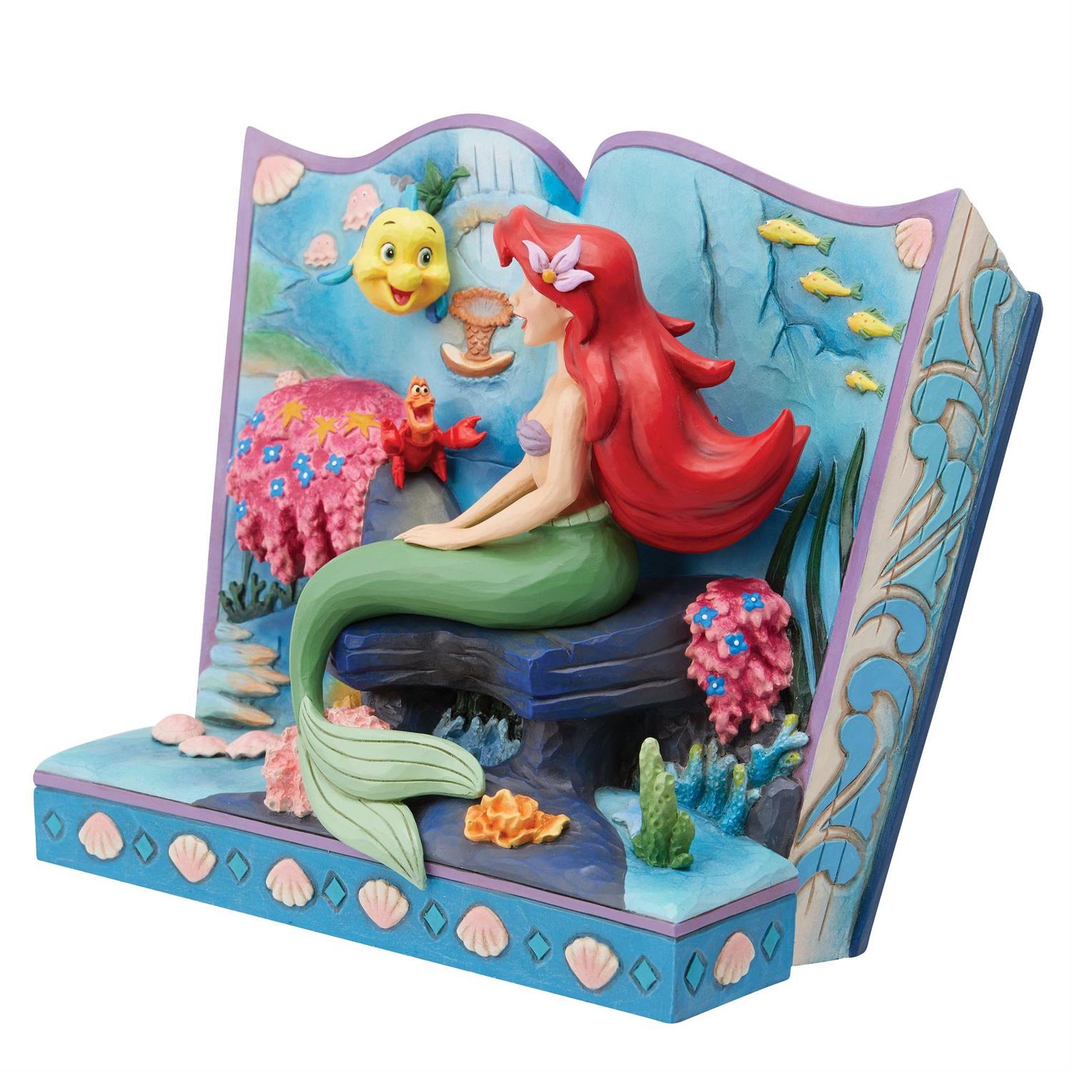 Signed - Jim buy Shore Disney Traditions Collection - The Little Mermaid