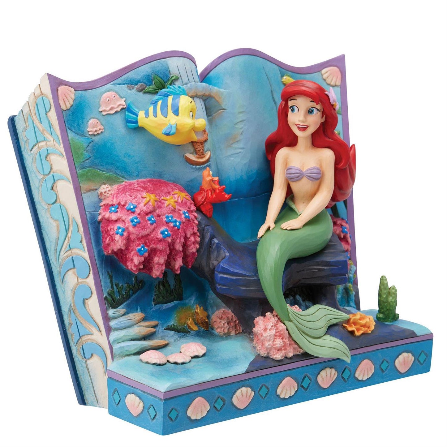 Disney Traditions By Jim Shore - Little Mermaid 35th Anniversary Storybook