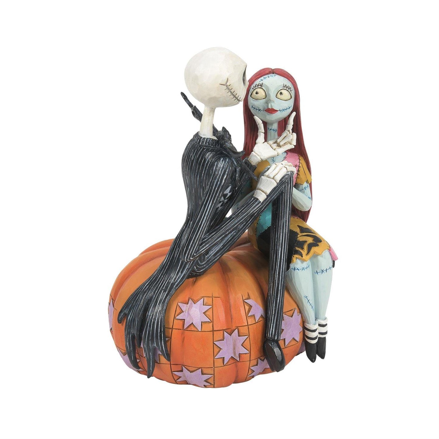 Disney Traditions By Jim Shore -  Jack & Sally on Pumpkin