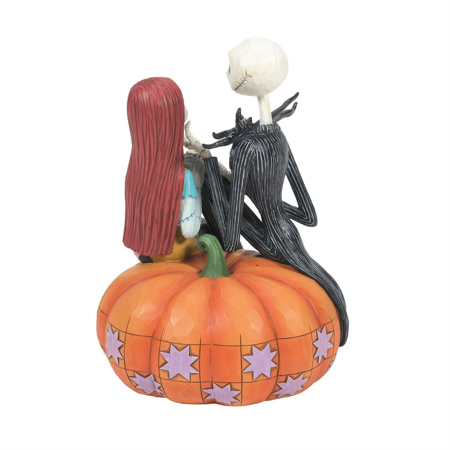 Disney Traditions By Jim Shore -  Jack & Sally on Pumpkin