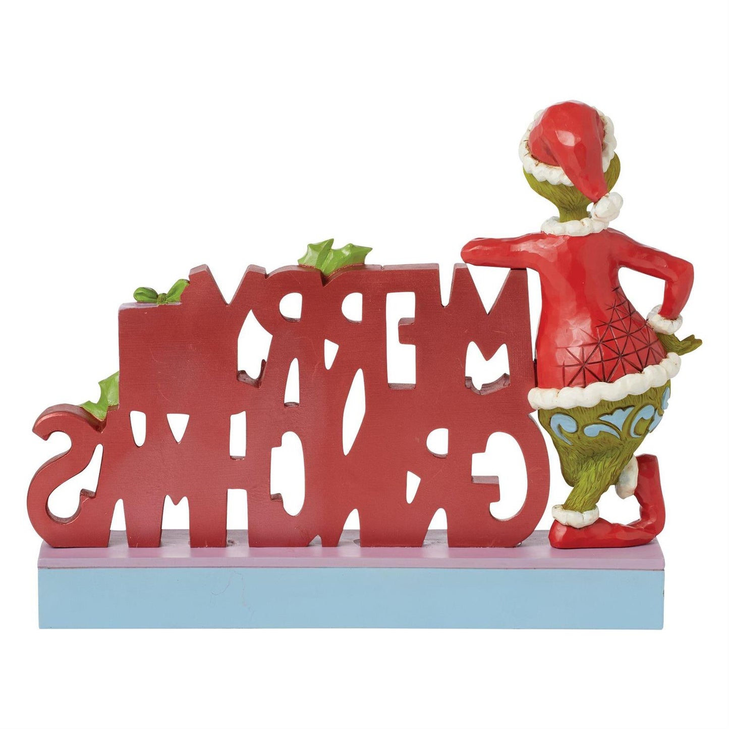 Jim Shore - Grinch Merry Grinchmas Sign