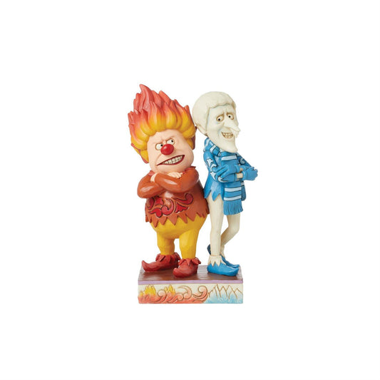 The Year Without a Santa by Jim Shore - Heat & Snow Miser Back-to-Back