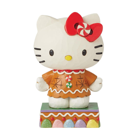 Jim Shore Sanrio - Hello Kitty Gingerbread Figurine