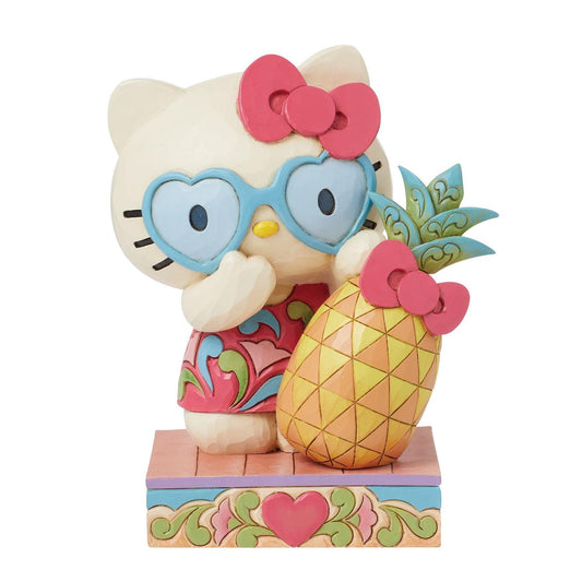 Jim Shore Sanrio - Hello Kitty Pineapple Figurine