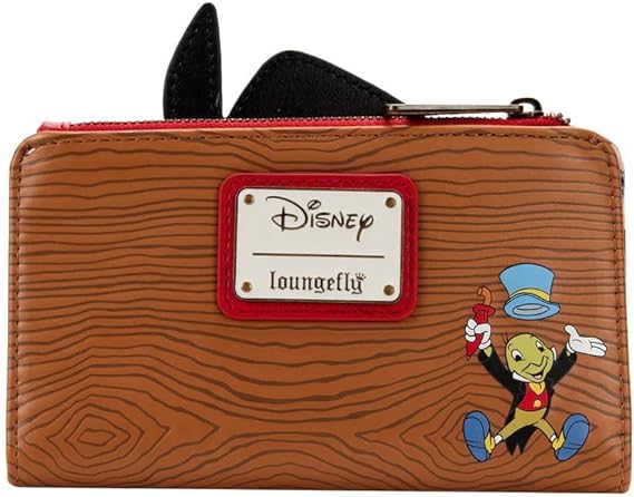 Loungefly Disney's Pinocchio Peeking Flap Wallet - Giftware Canada Collectibles and Decor