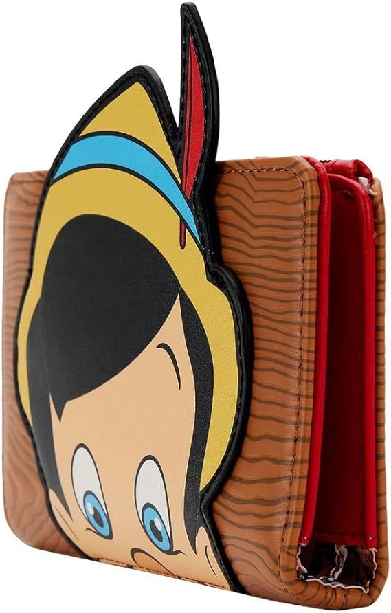 Loungefly Disney's Pinocchio Peeking Flap Wallet - Giftware Canada Collectibles and Decor