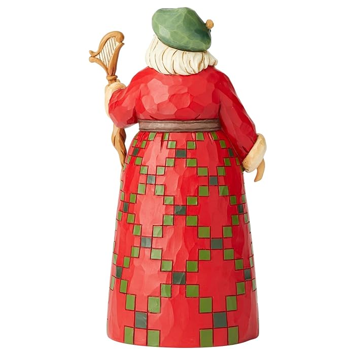 Jim Shore Heartwood Creek - Irish Santa Figurine