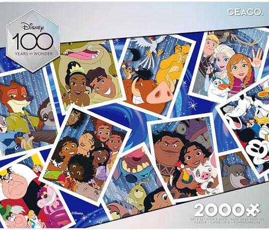 Ceaco Disney 100 Years of Wonder Selfies 2000 Piece Puzzle