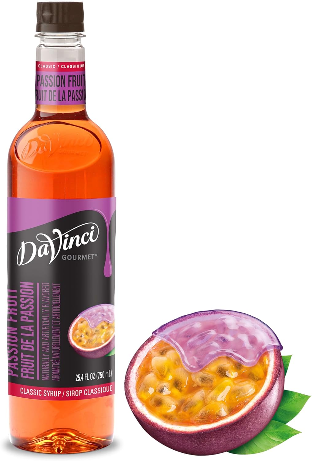 DaVinci Gourmet Classic Passion Fruit Syrup (750ml)
