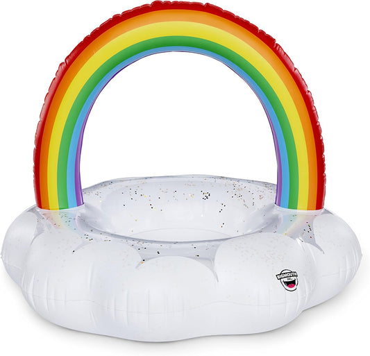 BigMouth Giant Rainbow Inflatable Pool Float