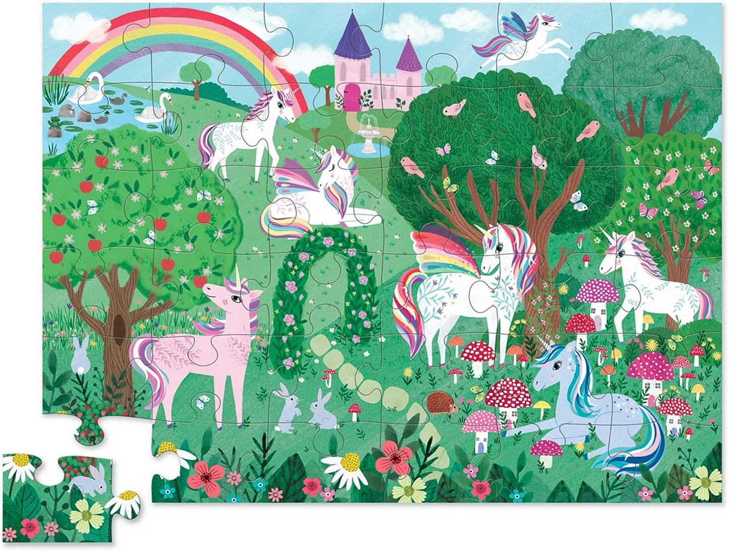 Crocodile Creek Unicorn Dreams 36pc Floor Puzzle - Giftware Canada Collectibles and Decor