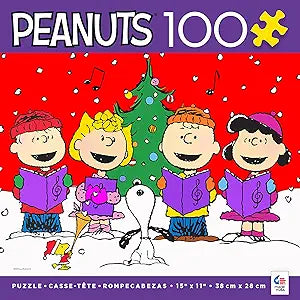 Ceaco Peanuts Holiday 100pc Puzzle - Giftware Canada Collectibles and Decor