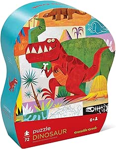 Crocodile Creek Dinosaurs 72pc  Puzzle - Giftware Canada Collectibles and Decor