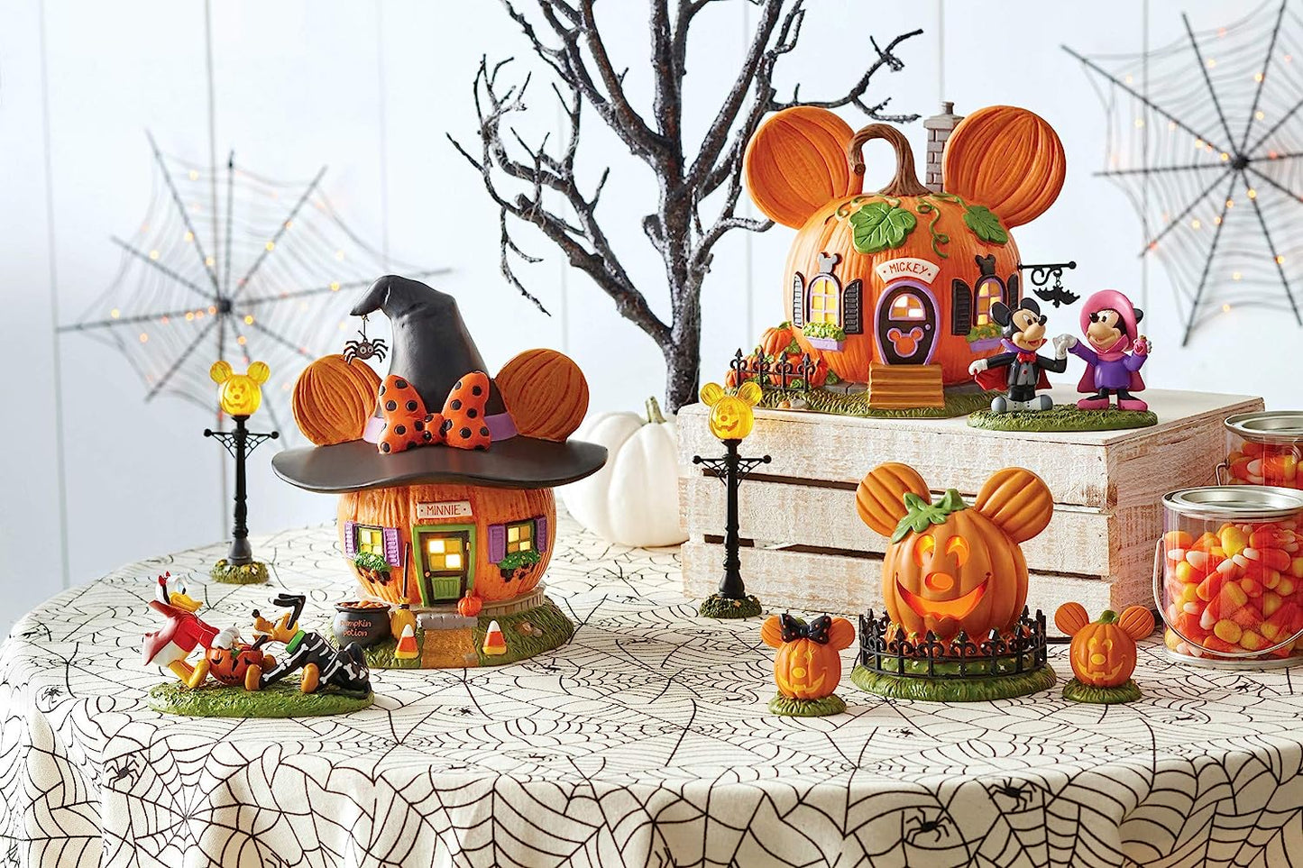 Department 56 Disney Village - Mickey's Pumpkintown House - Giftware Canada Collectibles and Decor