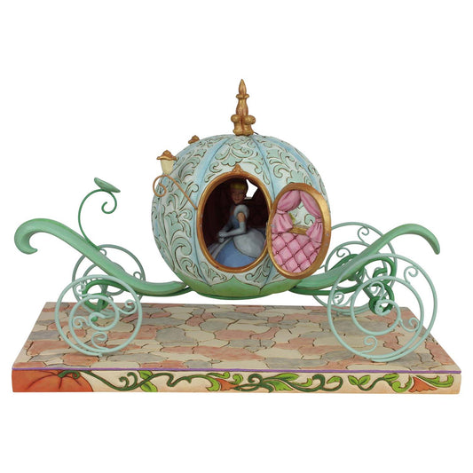 Disney Traditions By Jim Shore - Pumpkin Coach With Cinderella - Giftware Canada Collectibles and Decor