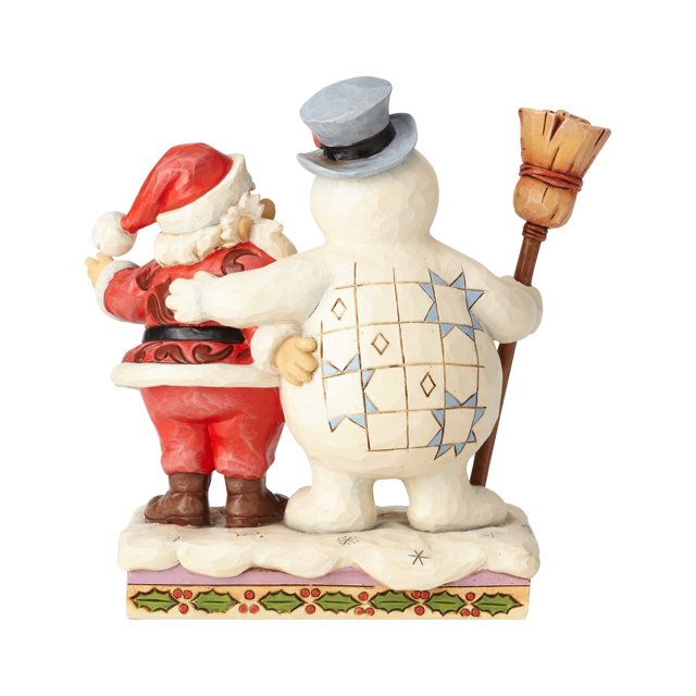 Frosty The Snowman by Jim Shore -  Frosty and Santa At Home in the North Pole - Giftware Canada Collectibles and Decor