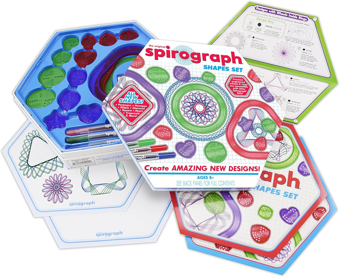 The Original Spirograph Shapes Set