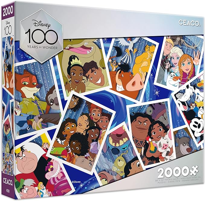 Ceaco Disney 100 Years of Wonder Selfies 2000 Piece Puzzle