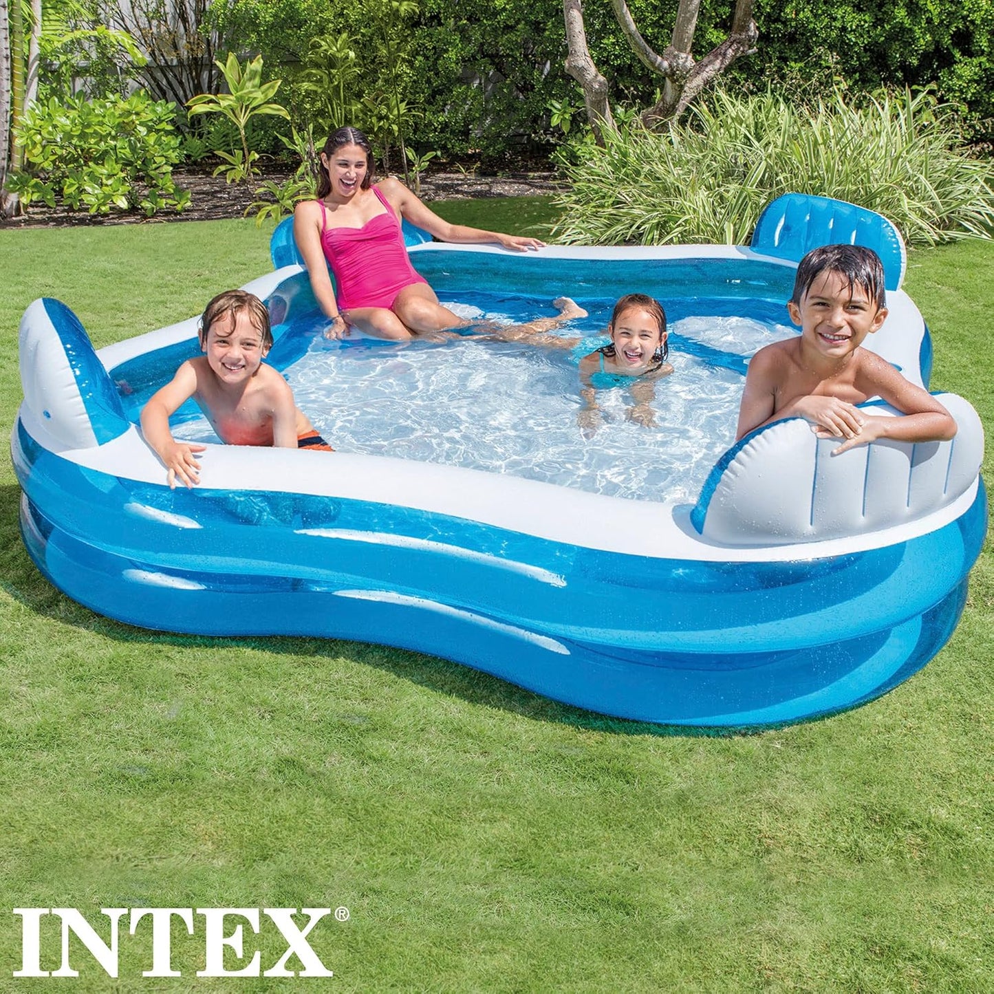 Swim Center Inflatable Family Lounge Pool