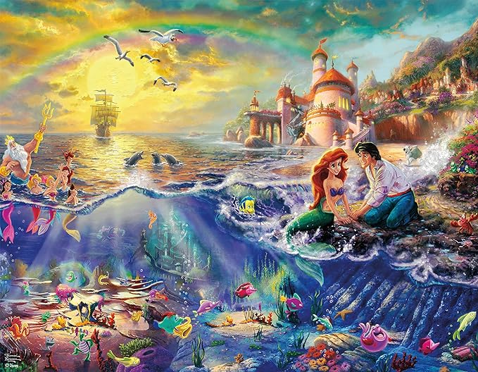 Thomas Kinkade - The Disney Dreams Collection Puzzles - 4in1 Multipack