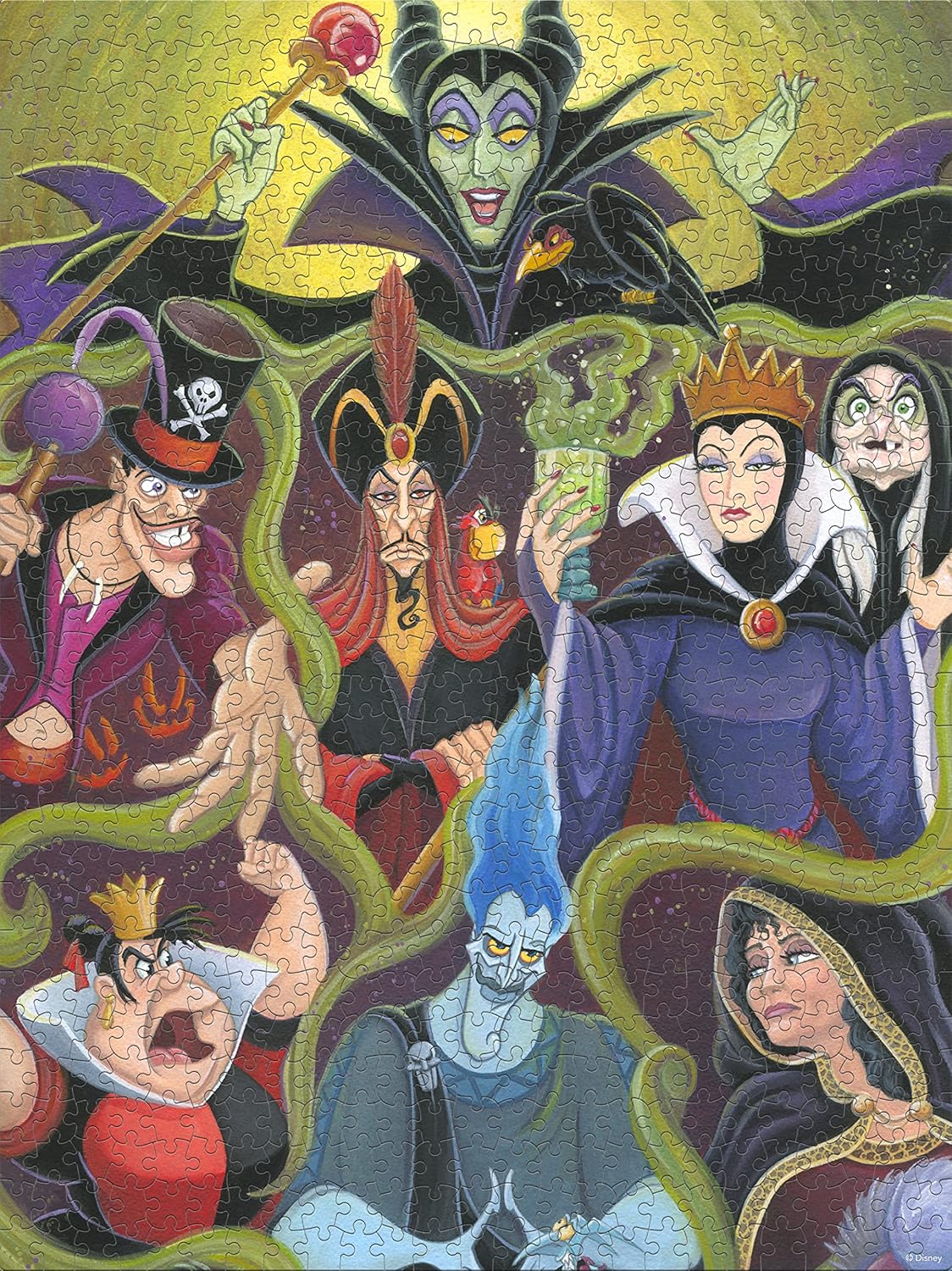 Ceaco Disney Villains 5in1 Puzzle Multipack