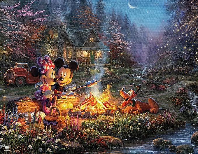 Thomas Kinkade - The Disney Dreams Collection Puzzles - 4in1 Multipack