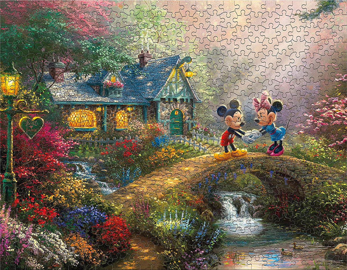 Thomas Kinkade - The Disney Collection Puzzles - 4in1 Multipack - Giftware Canada Collectibles and Decor